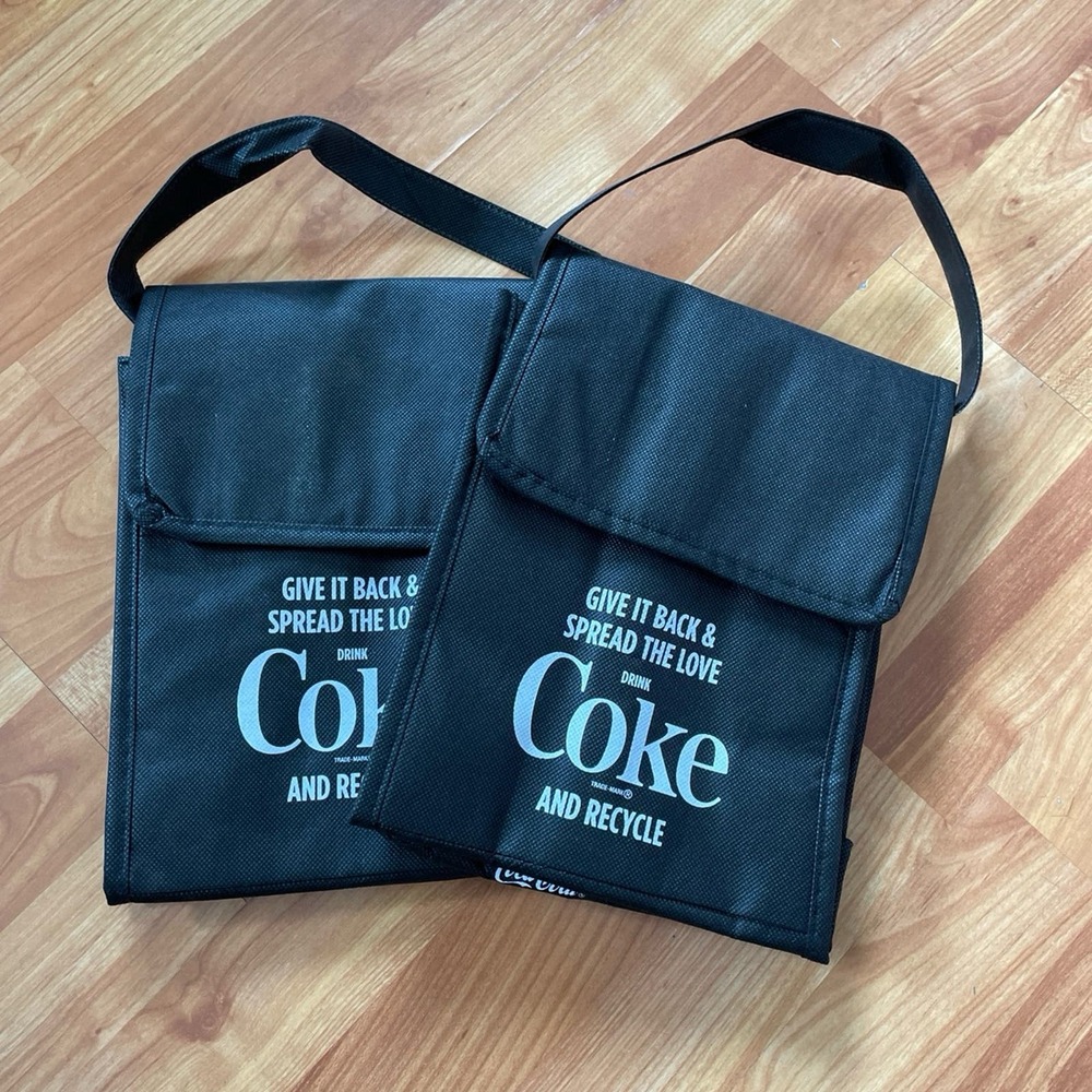 2 Coca Cola insulated Lunchboxes
